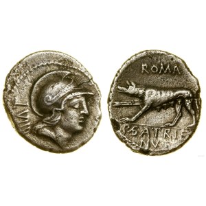 Rímska republika, denár, 77 pred n. l., Rím
