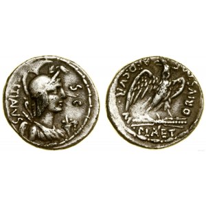 Rímska republika, denár, 67 pred n. l., Rím