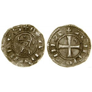 Krzyżowcy, denar, ok. 1225-1250, Antiochia