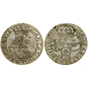 Poland, sixpence, 1660 TLB, Krakow