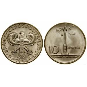 Polska, 10 złotych, 1965, Warszawa
