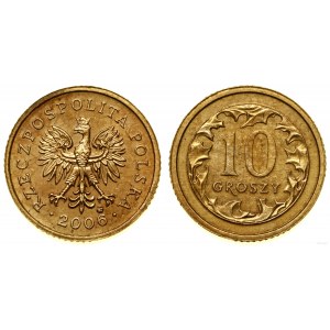 Poland, 10 grosz, 2006, Warsaw