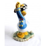 DISNEY ceramic Zaccagnini, golfer Donald Duck