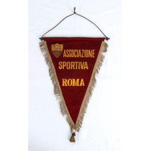 Football, Italy AS ROMA pennant from the 70s