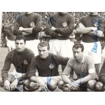 Football, Italy, signed Fiorentina team photo 1961-62