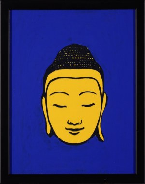 Anna Plaisance, Yellow Buddha has the blues, 2023