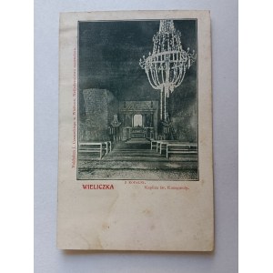 POSTKARTE WIELICZKA SALZBERGWERK ST. KUNEGUNDA KAPELLE VORKRIEGSZEIT