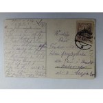 POCZTÓWKA POZNAŃ URZĄD ZIEMSKI ZAMEK PRZEDWOJENNA 1927 R