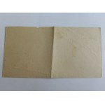 RACHUNEK KWIT PRZEMYŚL URZĄD PODATKOWY PRZEDWOJENNY 1914 R