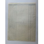 RACHUNEK KRAKÓW MAURYCY FINKER PRZEWORSK PRZEDWOJENNY 1934 R