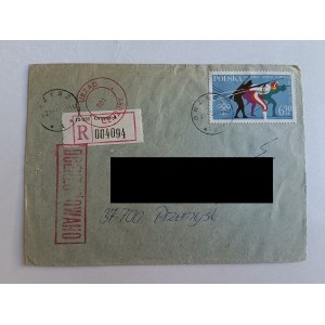 KOPERTA PRL CENZURA STAN WOJENNY 1982 R PRZEMYŚL ORZYSZ