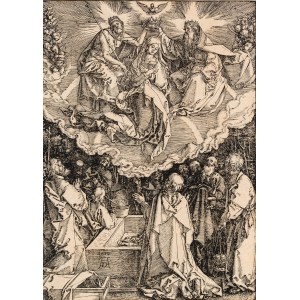 Albrecht Dürer (1471 - 1528), Korunování Panny Marie.