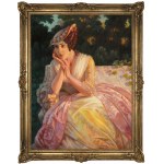 Eugeniusz Urbański-Nieczuja (1877 - 1955), Im Licht der untergehenden Sonne.