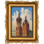 Stanislaw Fabijański (1865 - 1947), Towers of St. Mary's Church.