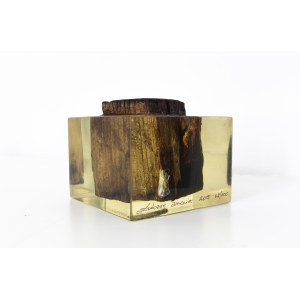 SUROWIEC ŁUKASZ (b. 1985), Pre-war wooden floor cubes from the premises of Oskar Schindler's former factory, 2015