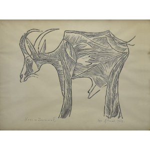 Jerzy PANEK (1918-2001), Goat from Zwardon II, 1963