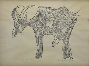 Jerzy PANEK (1918-2001), Koza ze Zwardonia II, 1963