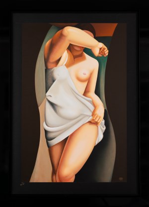 Tamara ŁEMPICKA (1898-1980), Das Modell [Modelka], 1925/1996