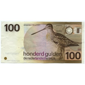 HOLANDIA - 100 Guldenów 1977