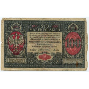 100 polských marek 1916 - Generál - A. 1558409