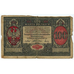 100 polnische Mark 1916 - Allgemein - A. 2068255