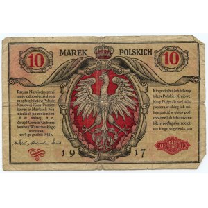 10 Polish marks 1916 - General - series A