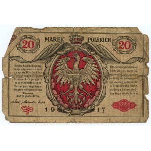 20 poľských mariek 1916 - Všeobecné - A