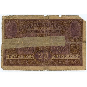 20 polských marek 1916 - Obecné - A