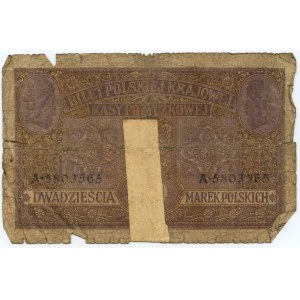20 Polnische Mark 1916 - allgemein - A