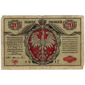 20 marek polskich 1916 - generał - seria A