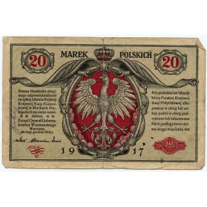 20 poľských mariek 1916 - Všeobecné - Séria A