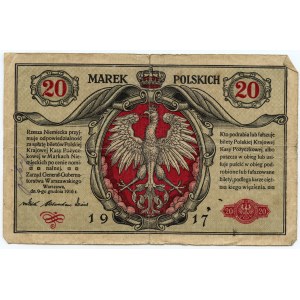 20 Polnische Mark 1916 - Allgemeines - Serie A
