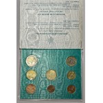WATYKAN - zestaw 8 monet od 1 centa do 2 euro 2013 - Pontyfikat Benedykta XVI w orginalnym etui