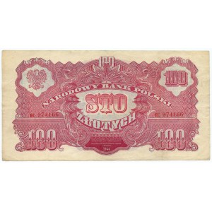 100 złotych 1944 - ...obowiązkowe - seria EC