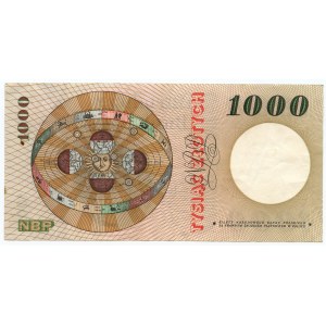 1.000 Zloty 1965 - Serie P