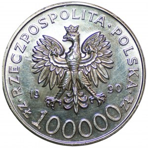 100.000 złotych 1990 - Solidarność - typ A