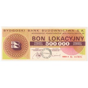 Bydgoski Bank Budownictwa S.A. - Einzahlungsschein PLN 500.000