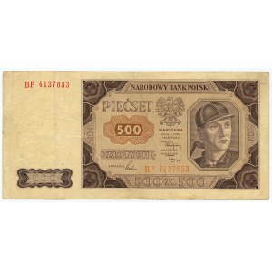 500 złotych 1948 - seria BP