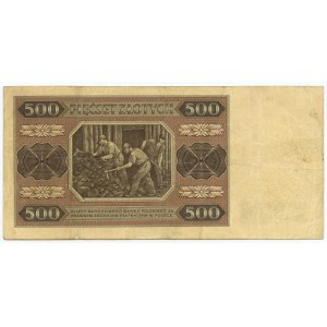 500 złotych 1948 - seria BP