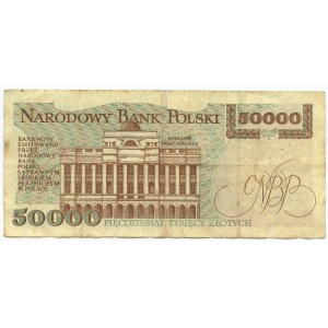 50.000 złotych 1993 - seria M - Bardzo RZADKIE