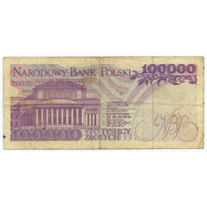 100 000 PLN 1993 - série H - RARE