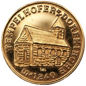 Złoty medal - 1919 HOLTGE 1969 - Au 585, 3,57 gram.