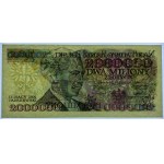 2.000.000 złotych 1992 - seria A z błędem KONSTYTUCYJ...Y