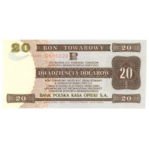 PEWEX - 20 dolarów 1979 - seria HH