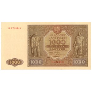 1 000 zlotých 1946 - séria M