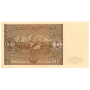1.000 Zloty 1946 - Serie M