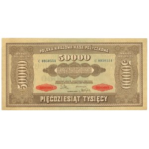 50.000 Polnische Mark 1922 - Serie C