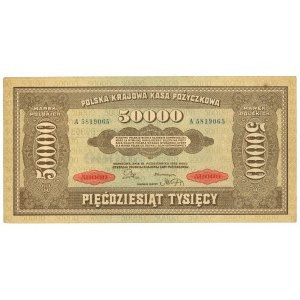 50.000 Polnische Mark 1922 - Serie A