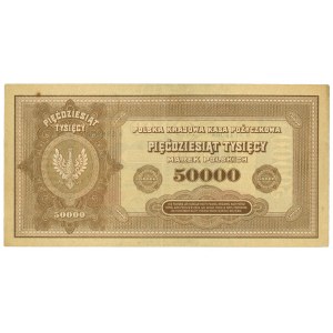 50.000 Polnische Mark 1922 - Serie A