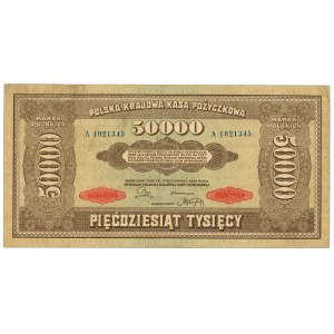 50.000 Polnische Mark 1922 - Serie A
